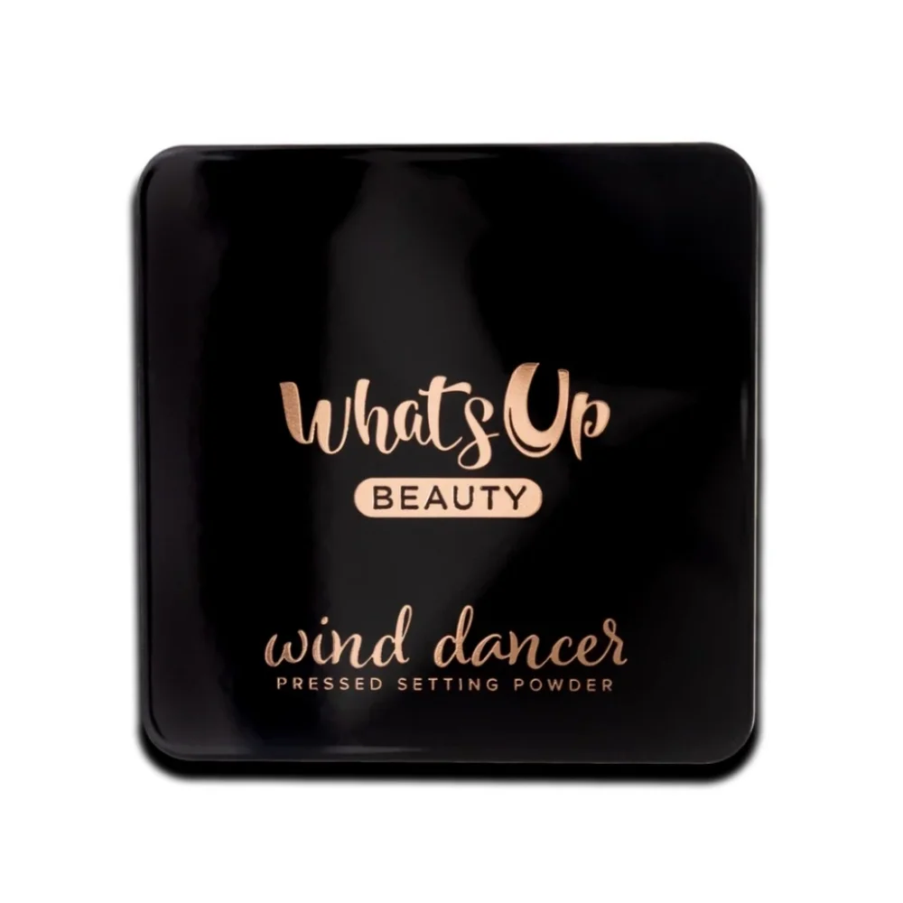 NIB Whats Up Beauty - Wind Dancer Pressed Setting Powder - Shade Light
